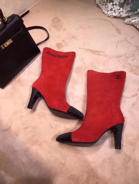 Chanel Knee Boot CH2211365 Red