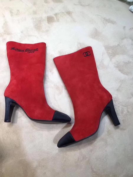 Chanel Knee Boot CH2211365 Red