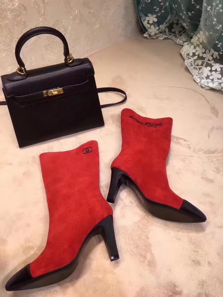 Chanel Knee Boot CH2211365 Red