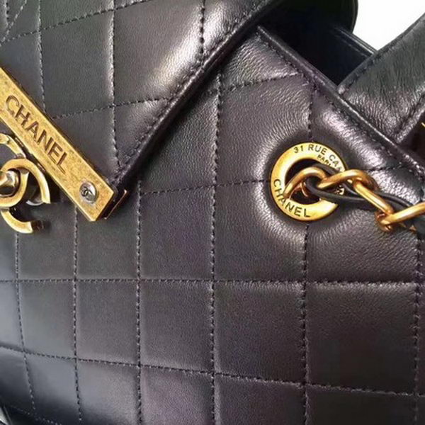 Chanel Tote Bag Original Sheepskin CHA6670 Black