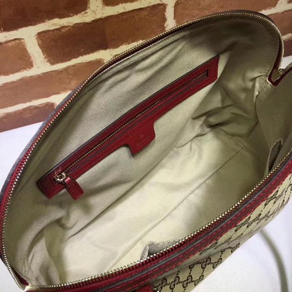 Gucci Bree Original GG Canvas Shoulder Bag 323673 Red