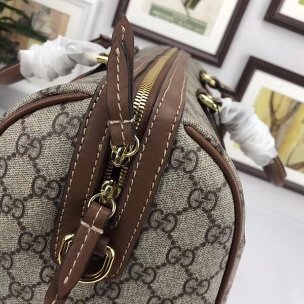 Gucci Garden The Souvenir Collection Boston Bag 409527 Brown