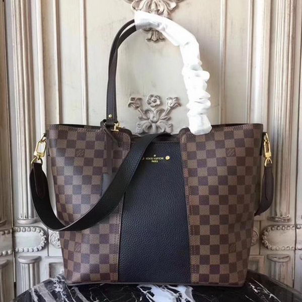 Louis Vuitton Damier Ebene Canvas JERSEY N44041 Black