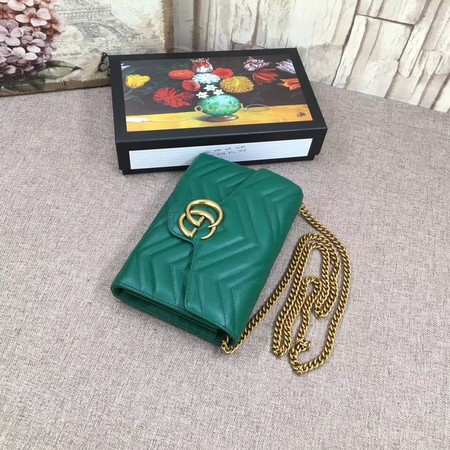 Gucci GG Marmont Bag ‎474575 Green