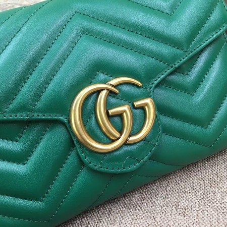 Gucci GG Marmont Bag ‎474575 Green