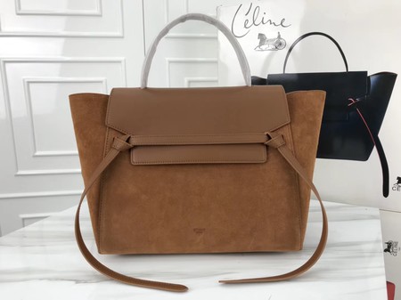 Celine Belt Bag Original Suede Leather C3349 Brown