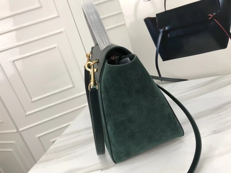 Celine Belt Bag Original Suede Leather C3349 Green