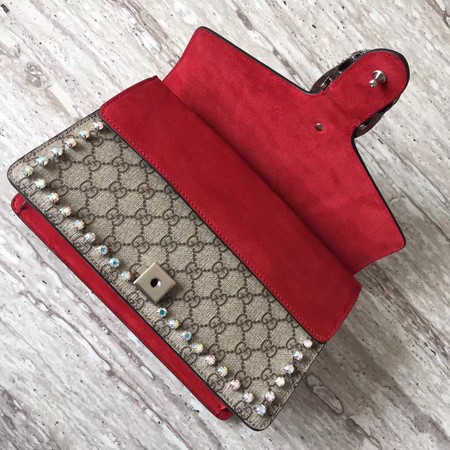 Gucci Dionysus Small GG Shoulder Bag 400249 Red