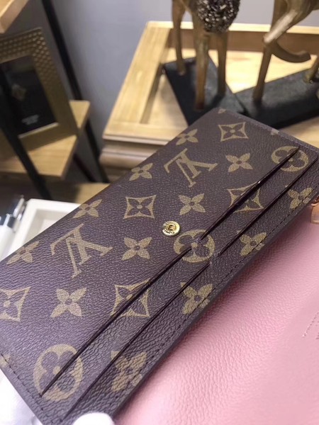 Louis Vuitton Monogram Canvas VENUS WALLET M61835 Pink