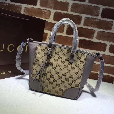 Gucci Bree Original GG Canvas Top Handle Bag 353121 Grey