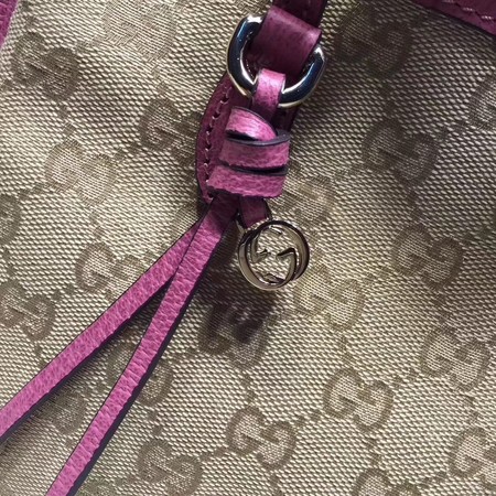 Gucci Bree Original GG Canvas Top Handle Bag 353121 Rose