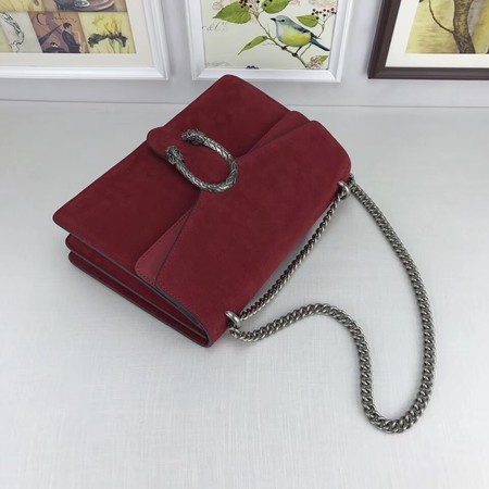 Gucci Dionysus Suede Leather Shoulder Bag 403348 Red