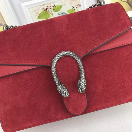 Gucci Dionysus Suede Leather Shoulder Bag 403348 Red