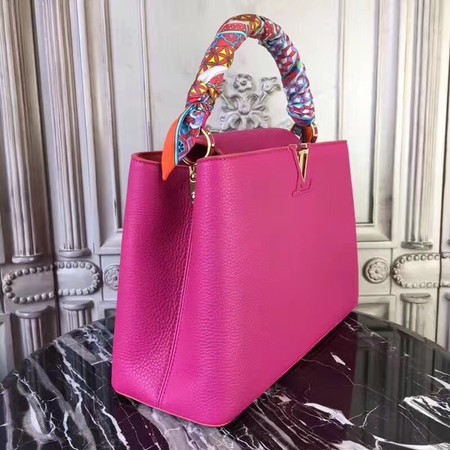 Louis Vuitton Elegant Capucines Bags MM M41813 Rose