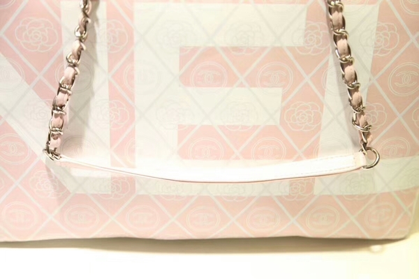 Chanel Tote Bag Calfskin Leather 66998 Pink