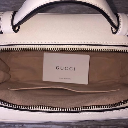 Gucci GG Marmont Small Shoulder Bag 498100 White