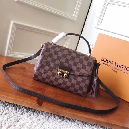 Louis Vuitton Damier Ebene Canvas CROISETTE Bag N53000