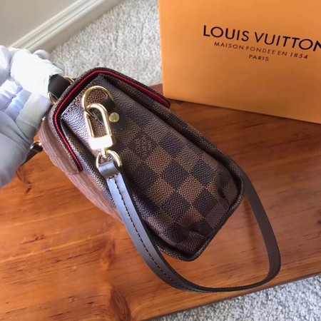 Louis Vuitton Damier Ebene Canvas CROISETTE Bag N53000