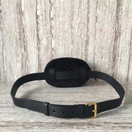 Gucci GG Marmont Belt Bag 476434 Black