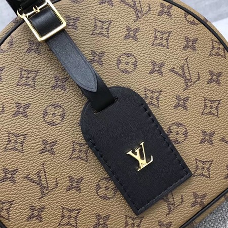 Louis Vuitton Monogram Reverse Canvas PETITE BOITE CHAPEAU M43510