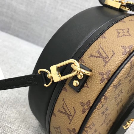 Louis Vuitton Monogram Reverse Canvas PETITE BOITE CHAPEAU M43510