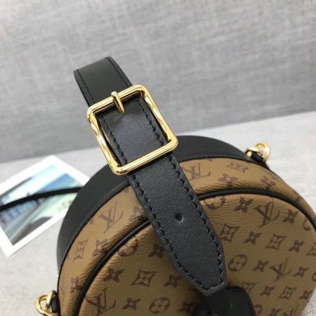 Louis Vuitton Monogram Reverse Canvas PETITE BOITE CHAPEAU M43510