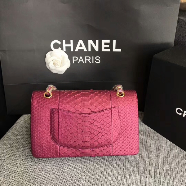 Chanel Original Python Leather Shoulder Bag CF1112B