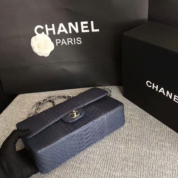 Chanel Original Python Leather Shoulder Bag CF1112C