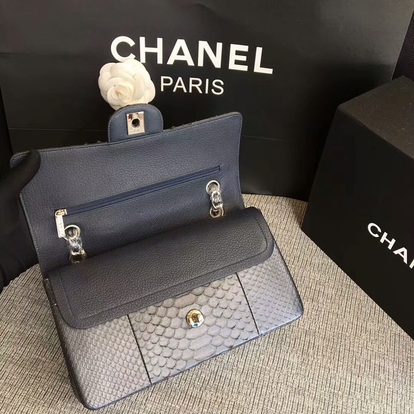 Chanel Original Python Leather Shoulder Bag CF1112H