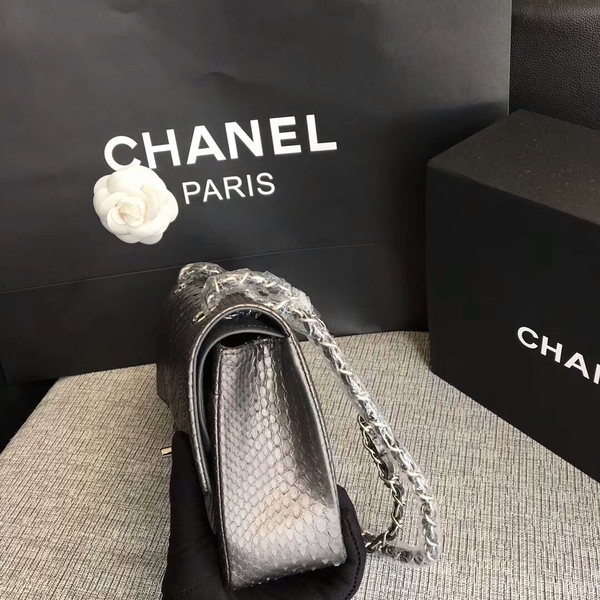 Chanel Original Python Leather Shoulder Bag CF1112I