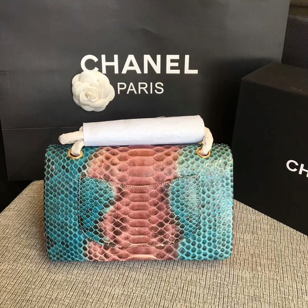 Chanel Original Python Leather Shoulder Bag CF1112P