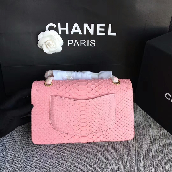 Chanel Original Python Leather Shoulder Bag CF1112V