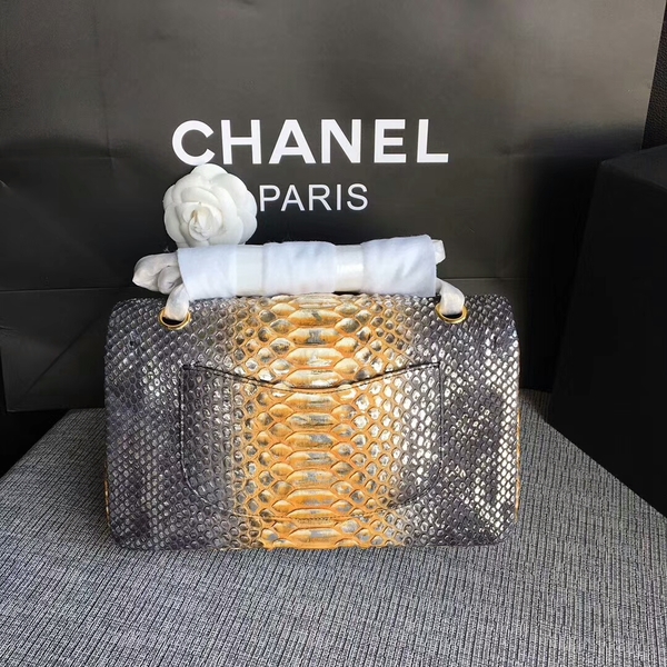 Chanel Original Python Leather Shoulder Bag CF1112Z