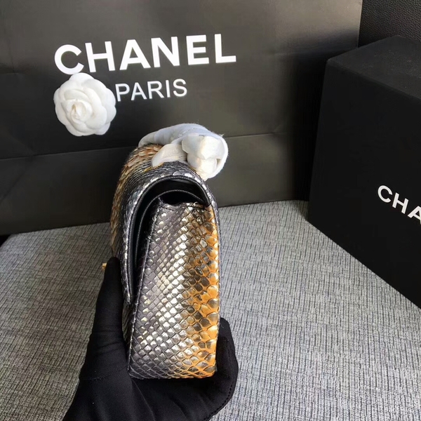 Chanel Original Python Leather Shoulder Bag CF1112Z