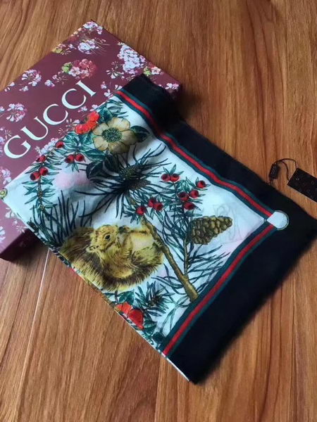 Gucci Cashmere Scarf GG1104B