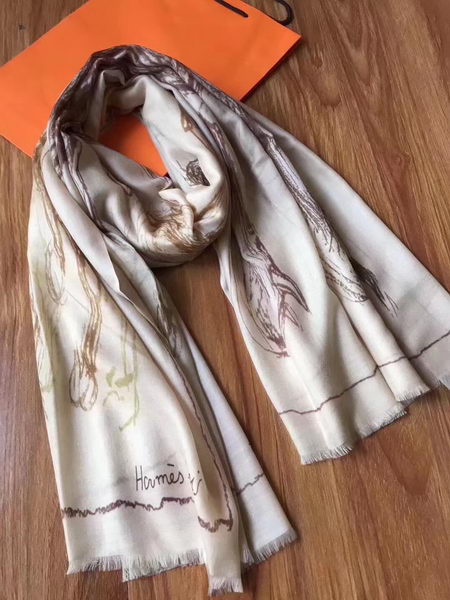 Hermes Cashmere Scarf H1102A