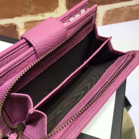 Gucci GG Supreme Wallet 337023 Rose