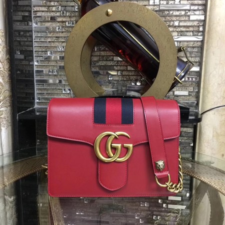 Gucci GG Marmont Leather Shoulder Bag 476468