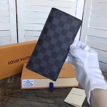 Louis Vuitton Damier Graphite Canvas ALEXANDRE WALLET N64414