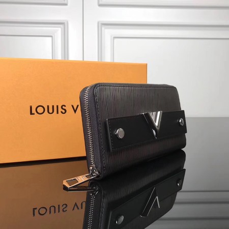 Louis Vuitton Epi Leather ZIPPY WALLET M62522 Grey