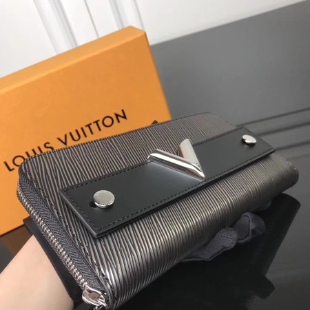 Louis Vuitton Epi Leather ZIPPY WALLET M62522 Grey