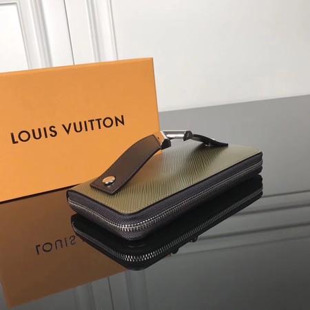 Louis Vuitton Epi Leather ZIPPY WALLET M62522 Khaki