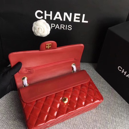 Chanel 2.55 Series Flap Bags Original Leather A1112 Red