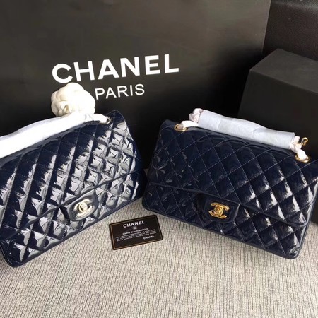 Chanel 2.55 Series Flap Bags Original Leather A1112 Royal