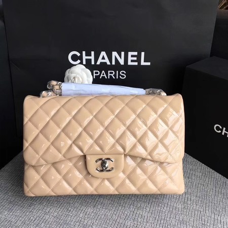 Chanel Classic Flap Bag Original Leather A1113 Apricot