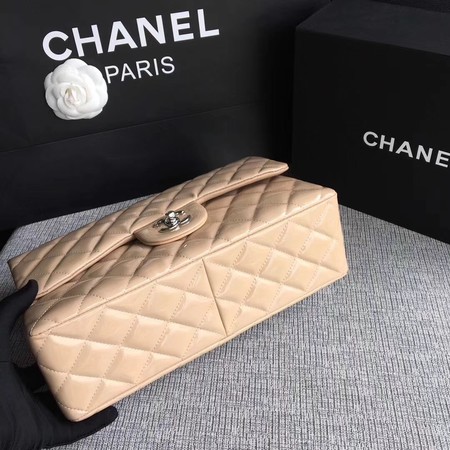 Chanel Classic Flap Bag Original Leather A1113 Apricot