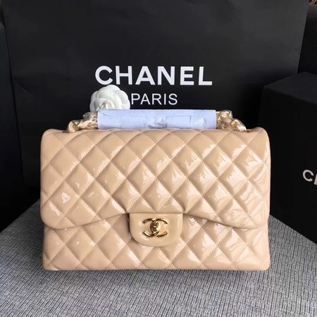 Chanel Classic Flap Bag Original Leather A1113 Apricot