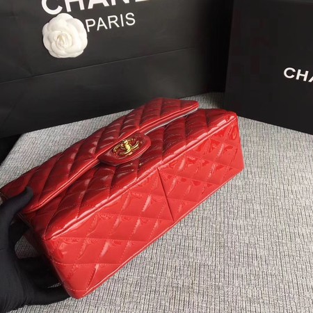 Chanel Classic Flap Bag Original Leather A1113 Red