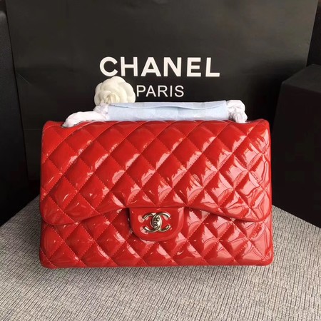 Chanel Classic Flap Bag Original Leather A1113 Red