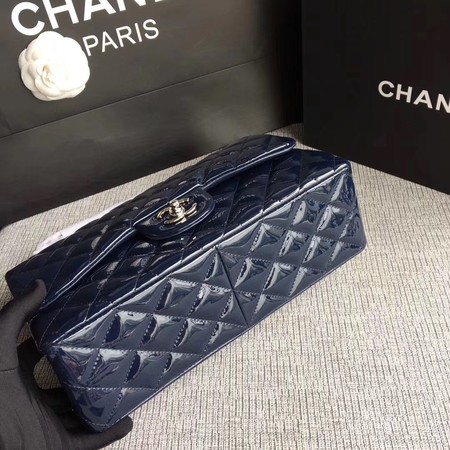 Chanel Classic Flap Bag Original Leather A1113 Royal